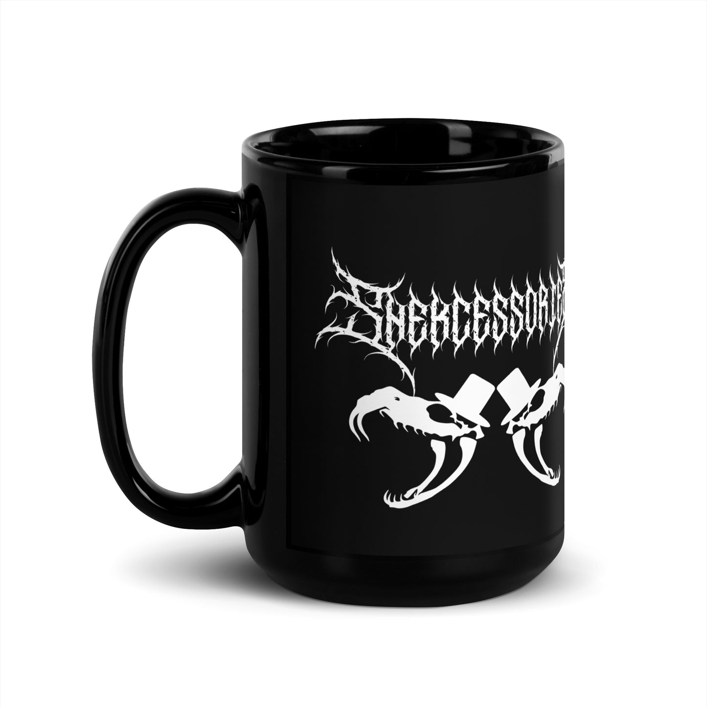 Snekcessories Death Metal Logo Mug