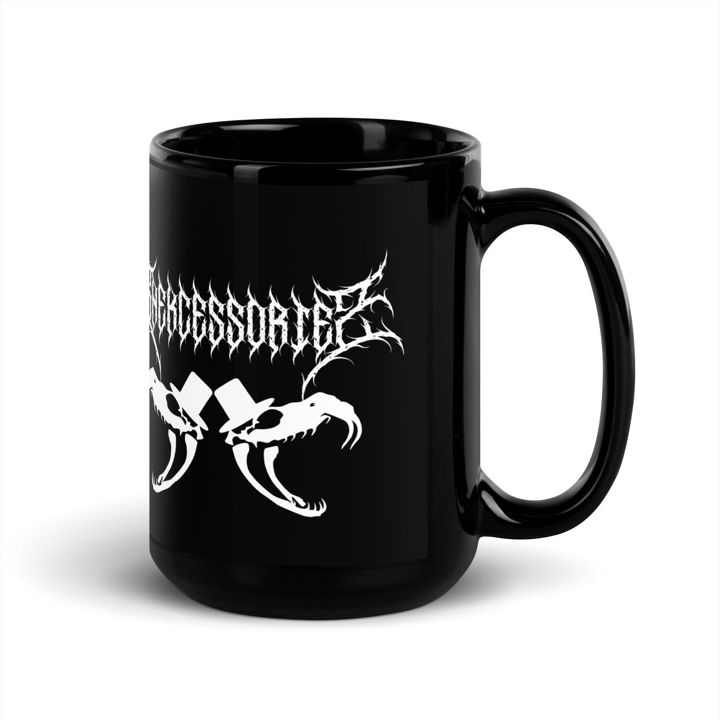 Snekcessories Death Metal Logo Mug