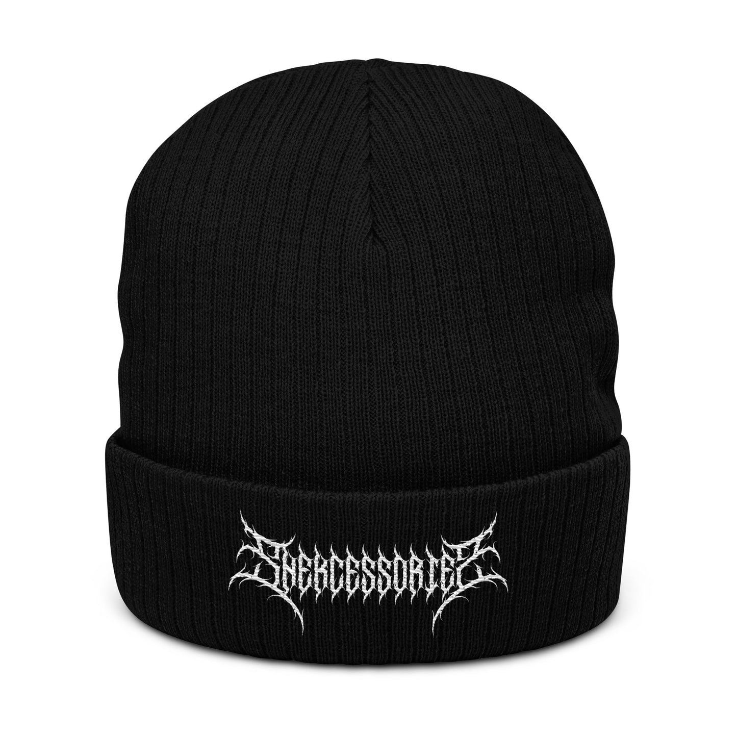 Snekcessories Death Metal Logo Beanie