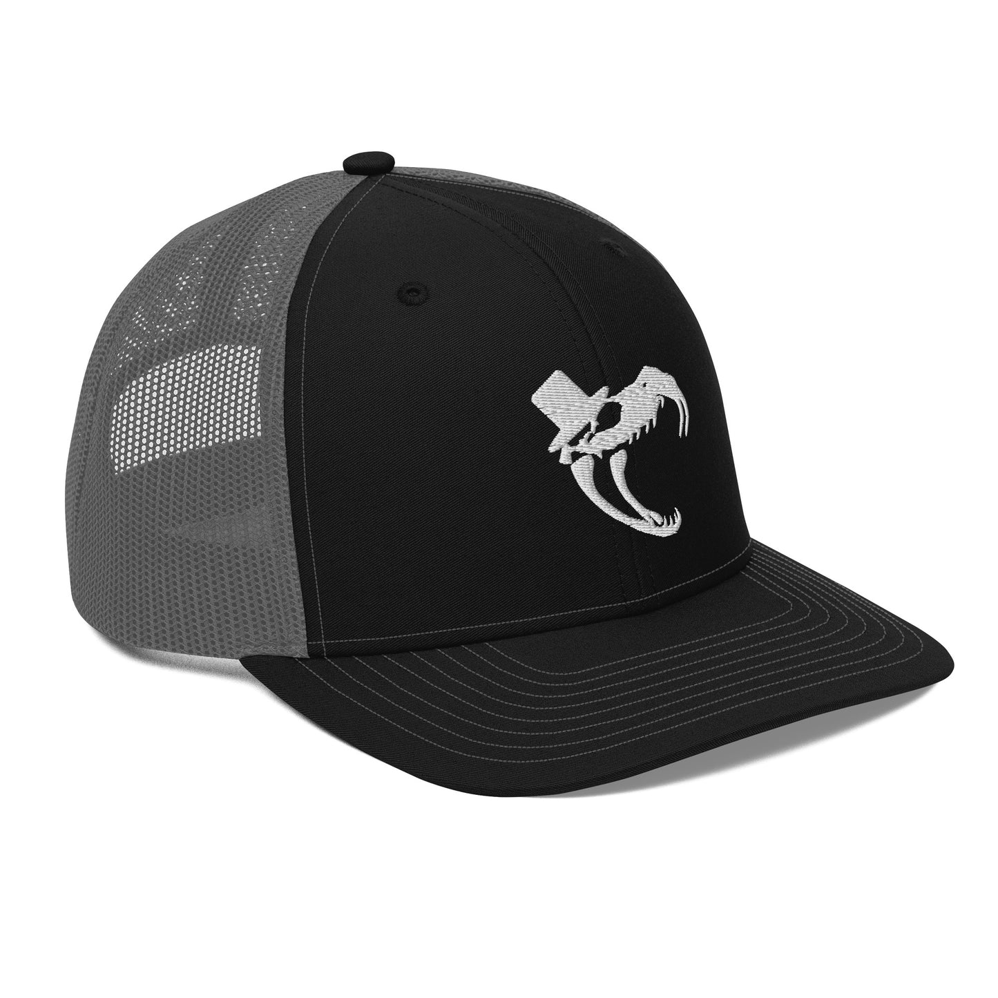 Snake Skull Trucker Hat