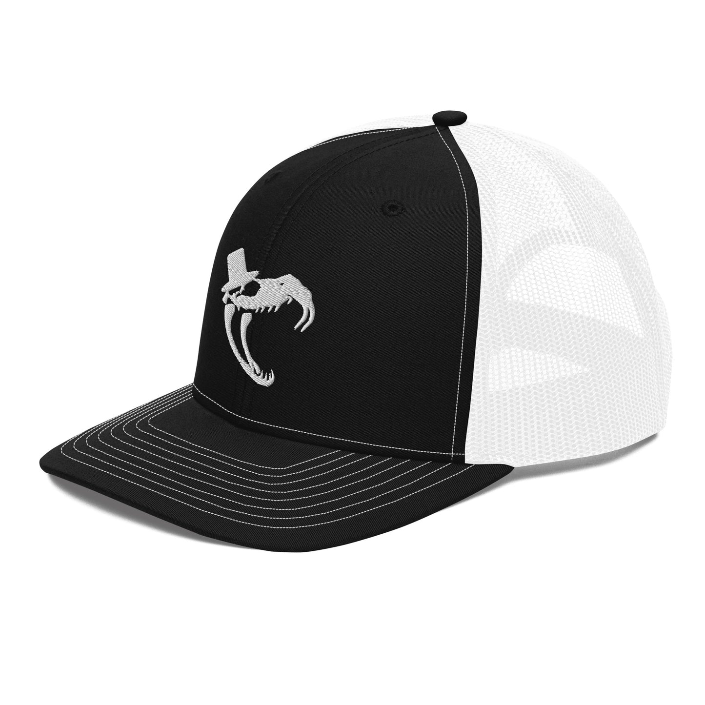 Snake Skull Trucker Hat