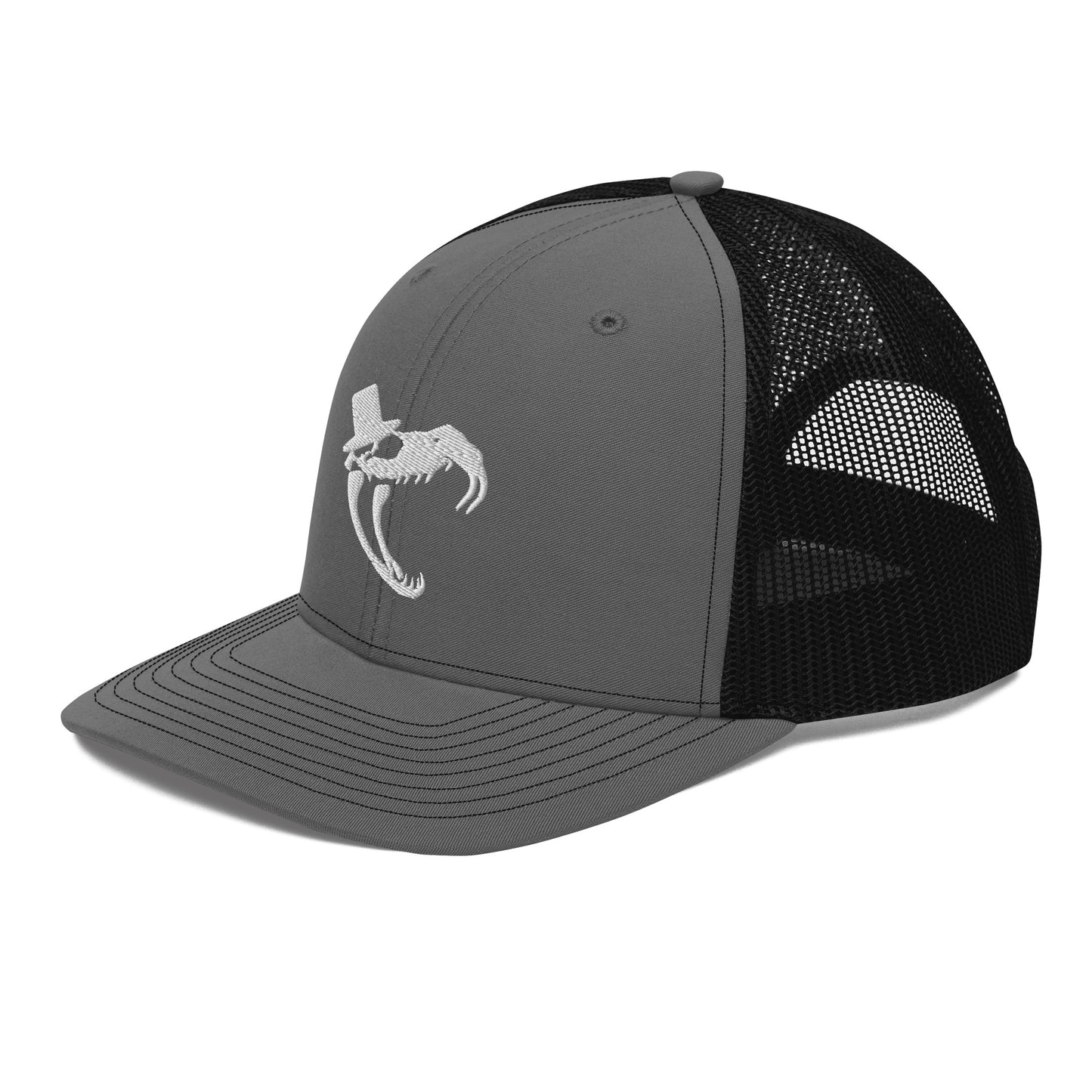 Snake Skull Trucker Hat